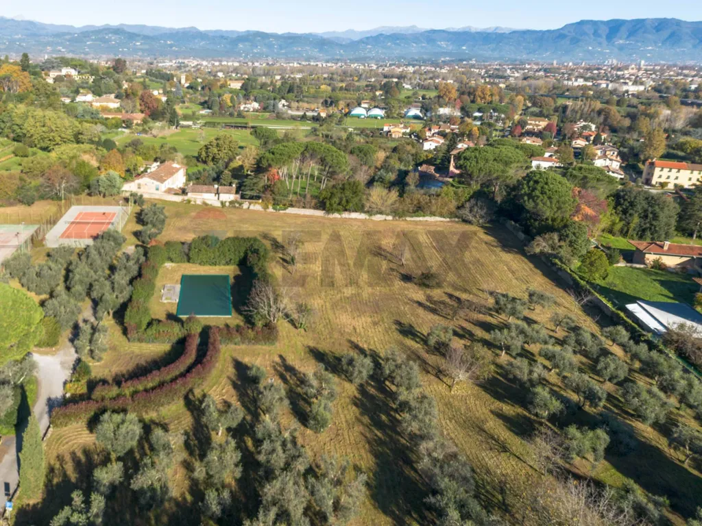 Vue aérienne - Rustic Casale with Tennis Courts near Lucca