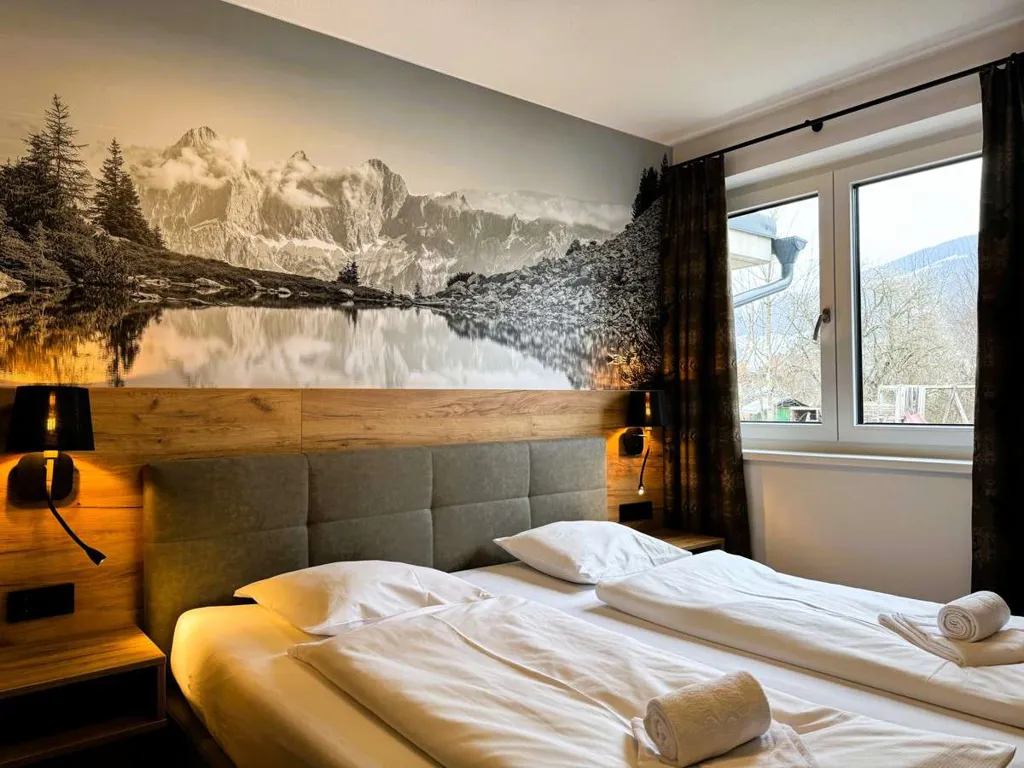 Chambres - Garden Apartment with Terrace in Schladming