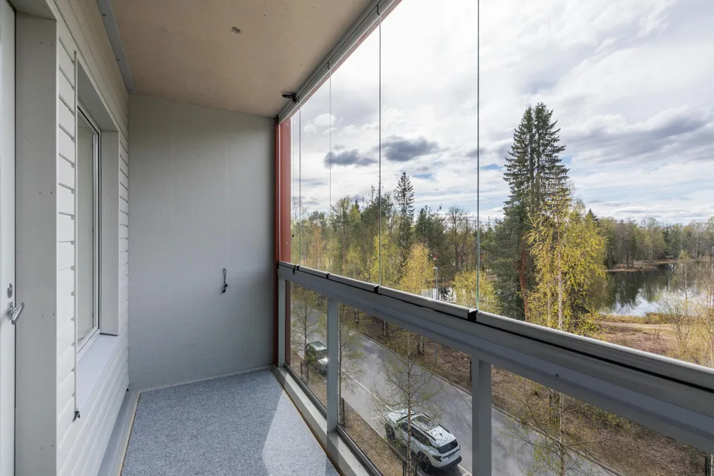 Balcon - Apartment with Sea View in Rovaniemi