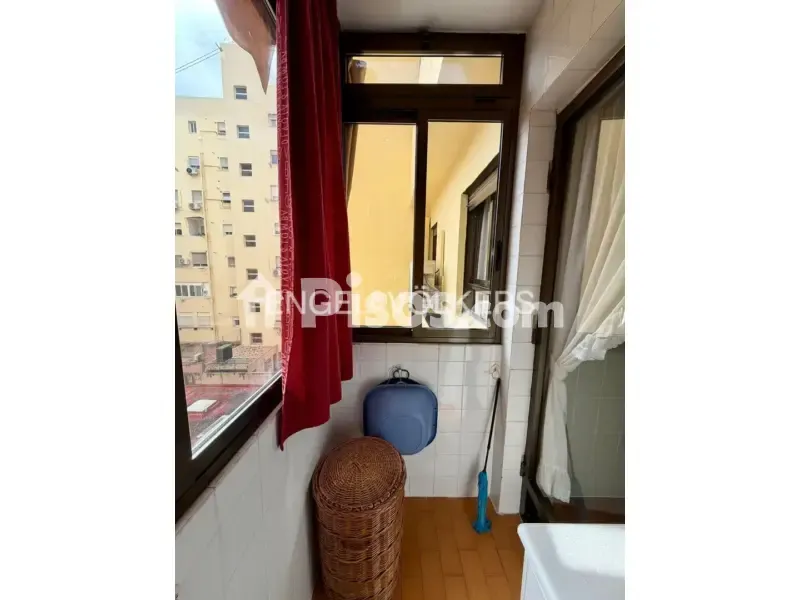 Balcony - Apartment with Stadium Views in Mestalla, Valencia