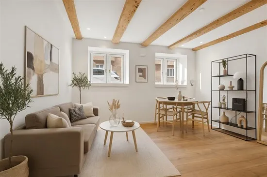 Elutuba - Apartment with Brick Facade in Aalborg