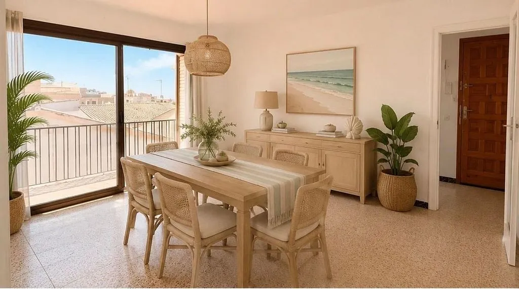 Salle à manger - Apartment with Balcony in Cunit's Old Town