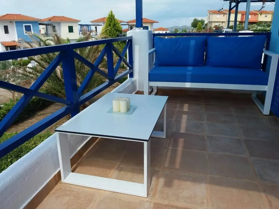 Terrasse - Maisonette with Sea View in Sithonia, Chalkidiki