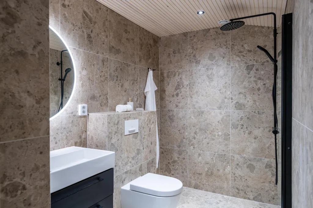 Salles de bain - Maison à Oulu