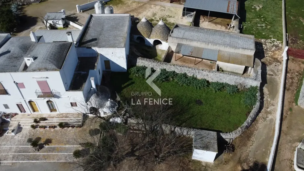 Vue aérienne - Villa with Trulli in Ceglie Messapica