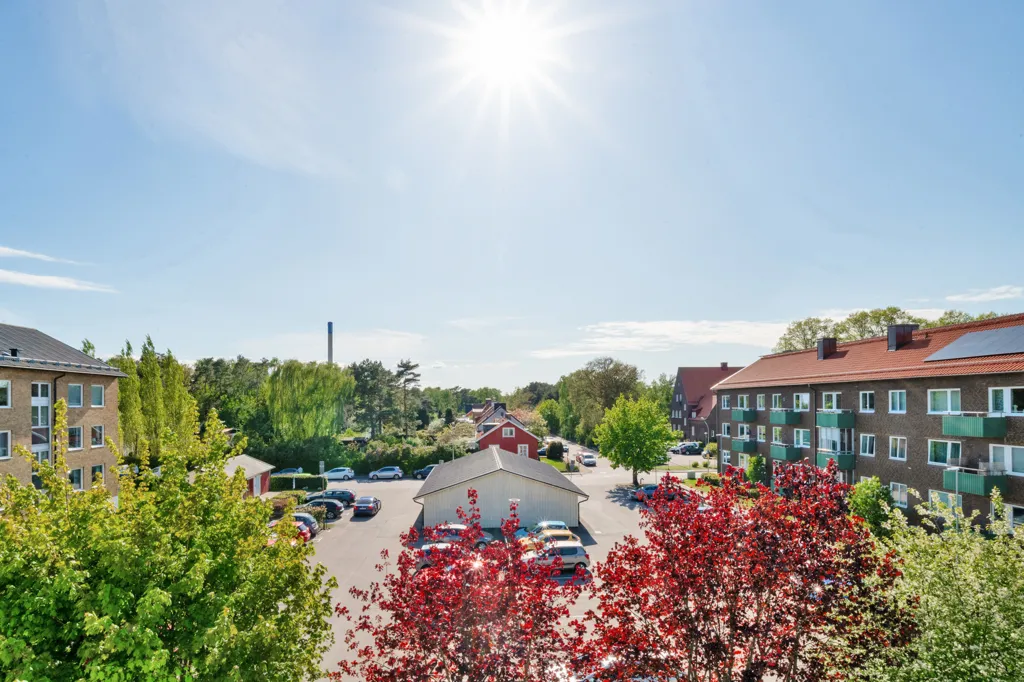 Balcon - Apartment with Large Balcony in Helsingborg