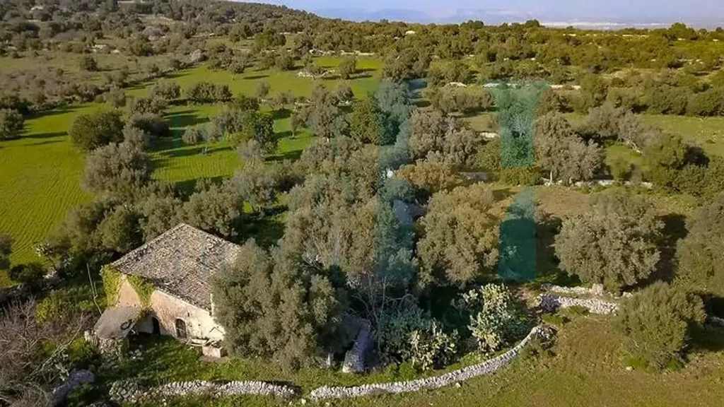 Vue aérienne - Baglio-Style Property with Natural Views in Noto