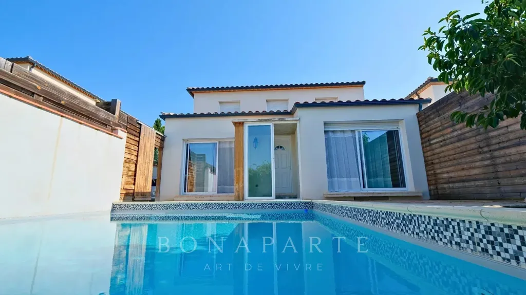 Piscina - Villa with Pool in Puimisson