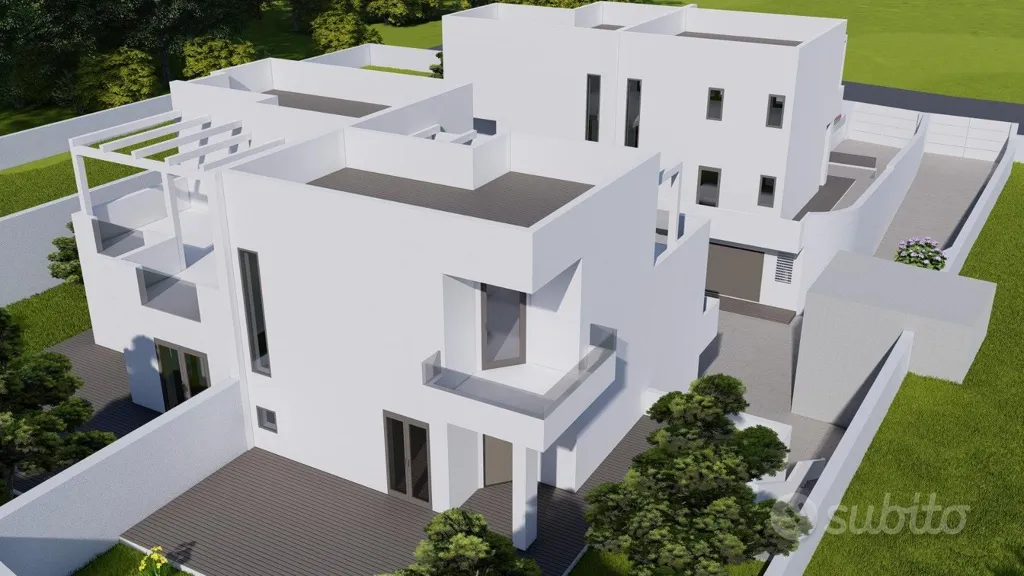 New Bifamiliar Villas with Private Pool in Palermo