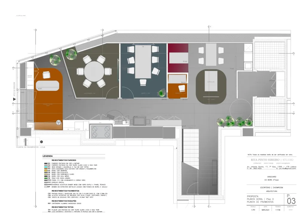 Plan - Office Space with Central Location in Lisbon