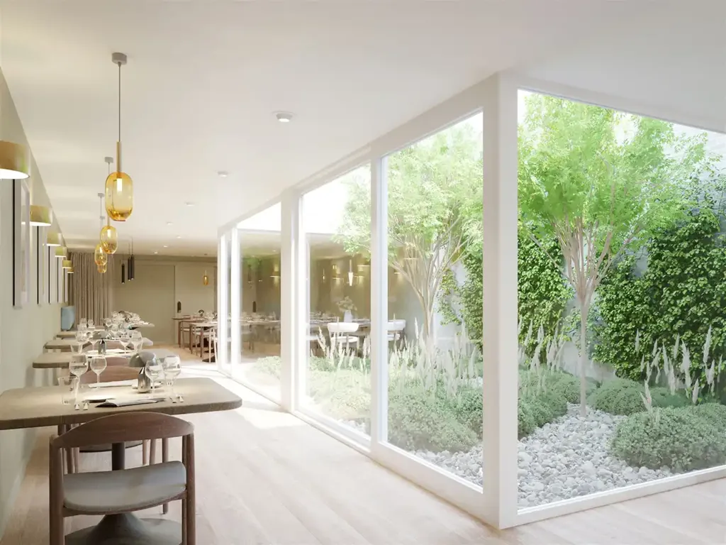 Garden - Renovated Commercial Ground Floor in Leuven