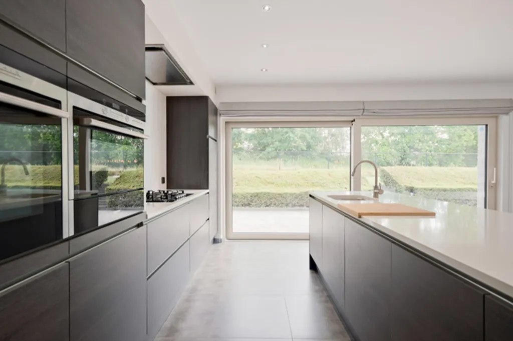 Cuisine - Villa moderne avec terrasse à Sterrebeek