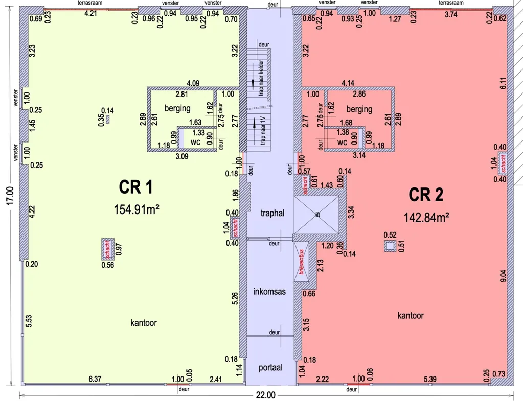 Floor Plan - Modern Office Space in Heist-op-den-Berg
