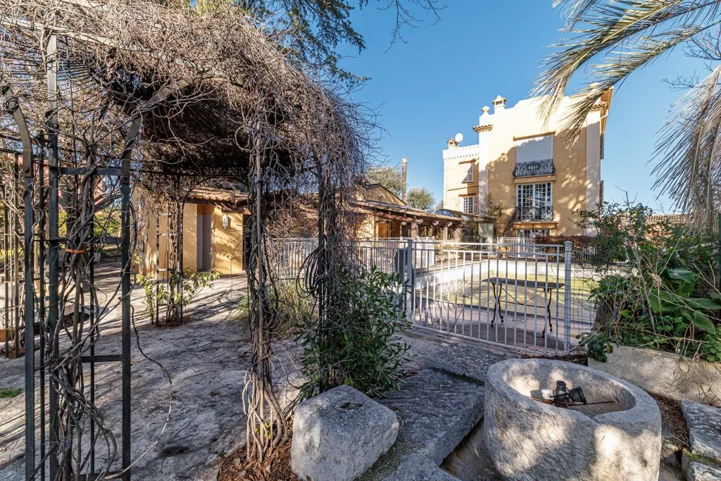 Garden - Historic Estate with Panoramic Sea View in Fabron