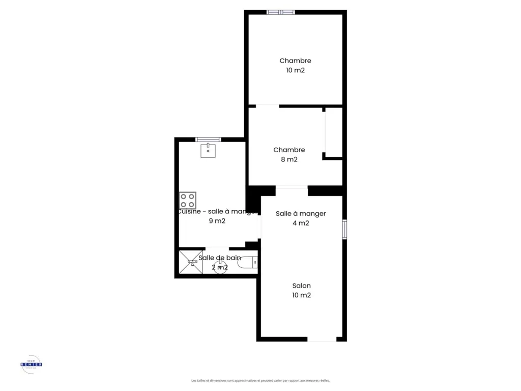 Plan - Immeuble de Rapport avec Garage à Anderlecht