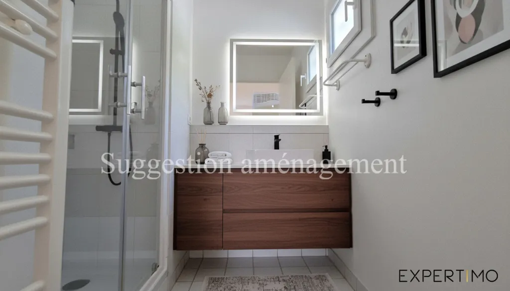 Salles de bain - Appartement RDC avec Balcon Sud au Cœur de Marcoussis