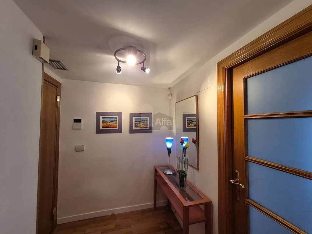 Hallway - 1-Bed Flat with Garden on Avenida Francia