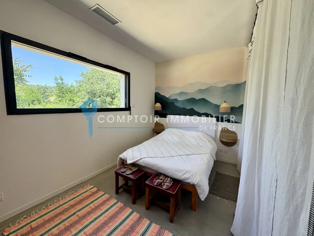 Chambres - Maison Luxueuse avec Vue sur St Côme à Clarensac