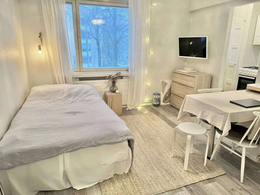 Camere da letto - Fully Furnished Studio in Vallila, Helsinki