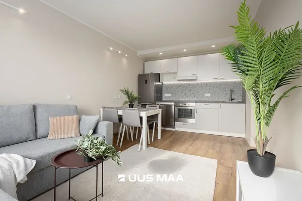 Séjour - Renovated Flat with Garden in Saue