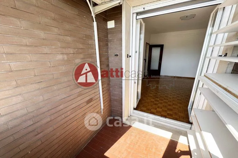 Balcony - Bi-Level Attic Apartment with Sea View in Trieste