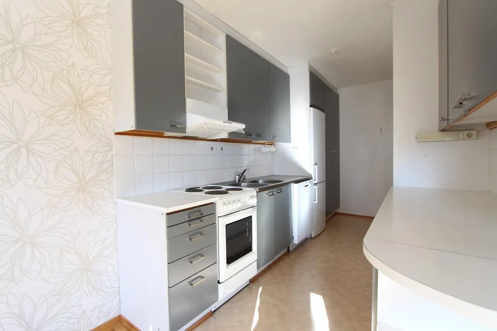 Cuisine - Modernised Flat with Sauna in Pattijoki