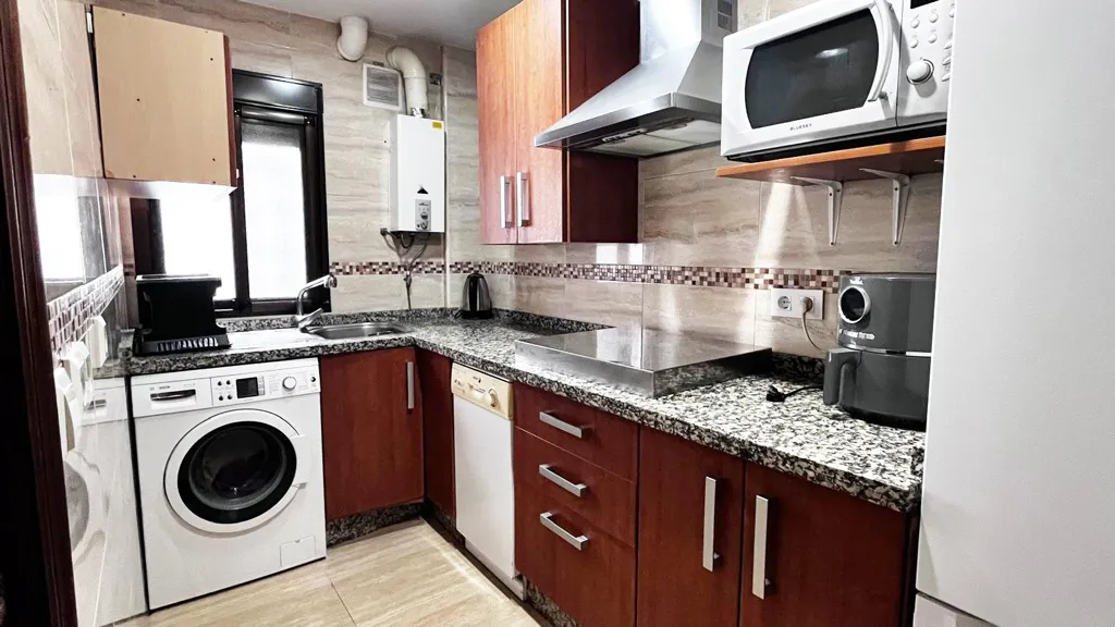 Cuisine - 2-Bedroom Apartment with Air Conditioning in Viñuela