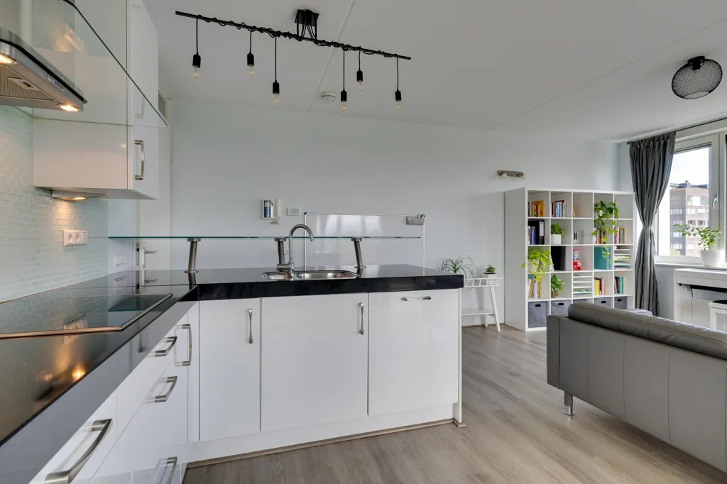 Cuisine - Modern Apartment with Loggia in Amsterdam