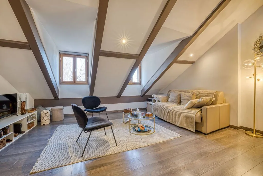 Séjour - Appartement Loft dans le Vieux-Annecy