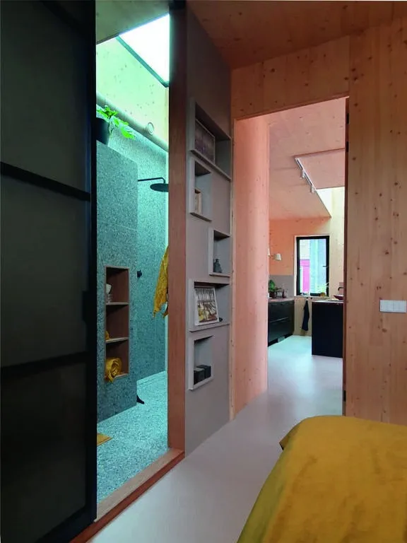 Magamistoad - Gloved-in CLT Apartment in Amsterdam North