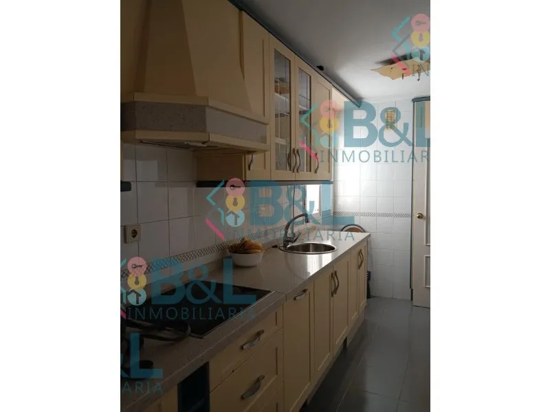 Köök - Modern Flat with Park View in Zafra