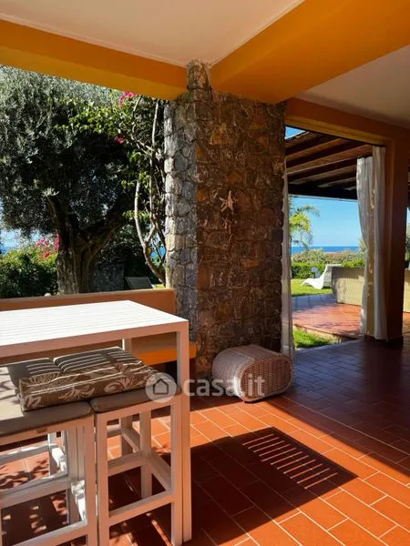 Terrasse - Villa with Sea View and Pool in Diamante