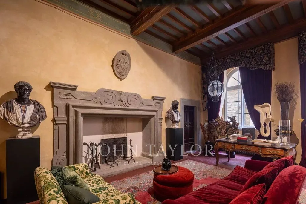 Soggiorno - Luxury Apartment with Renaissance Features in Cortona