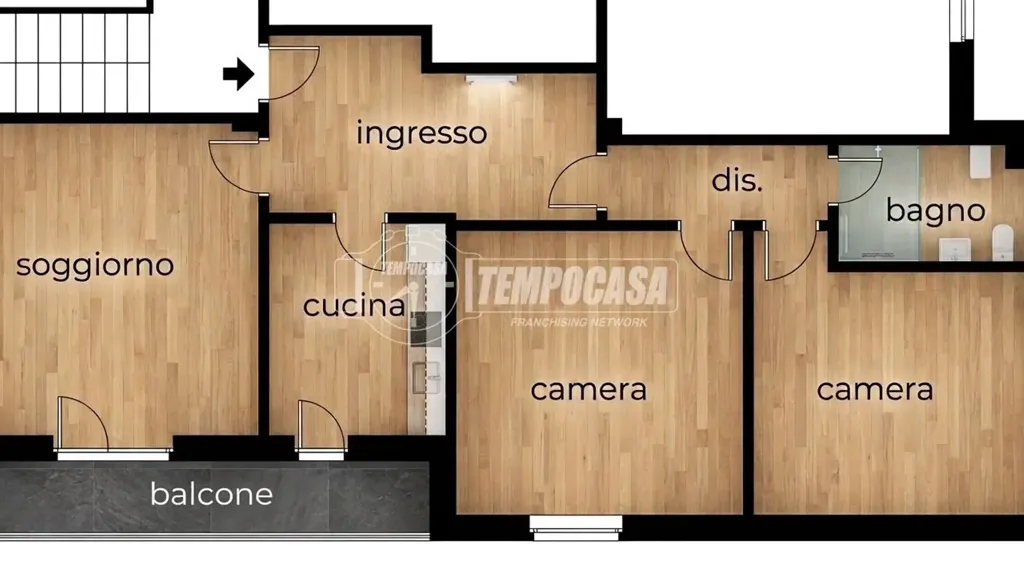Appartement 3 pièces à IT