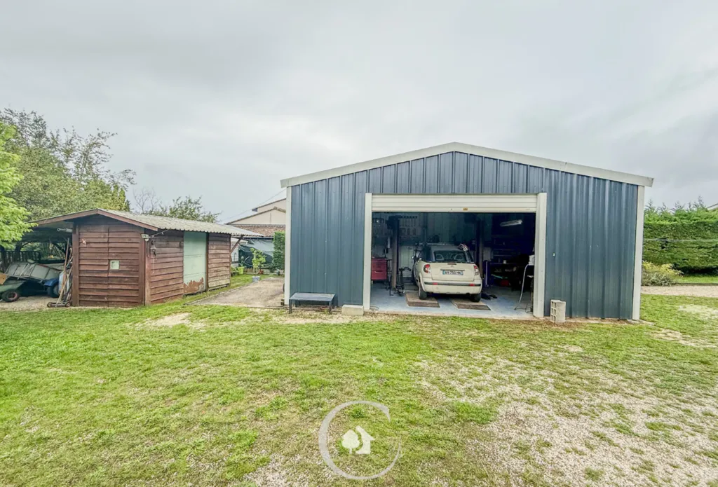 Extérieur - Maison Landaise avec Piscine et Garage XXL à Germignan