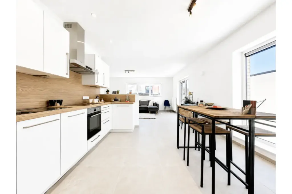 Cucina - Penthouse with Private Terrace in Grivegnée