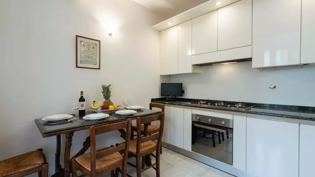 Köök - Arty Apartment with Balcony in Florence