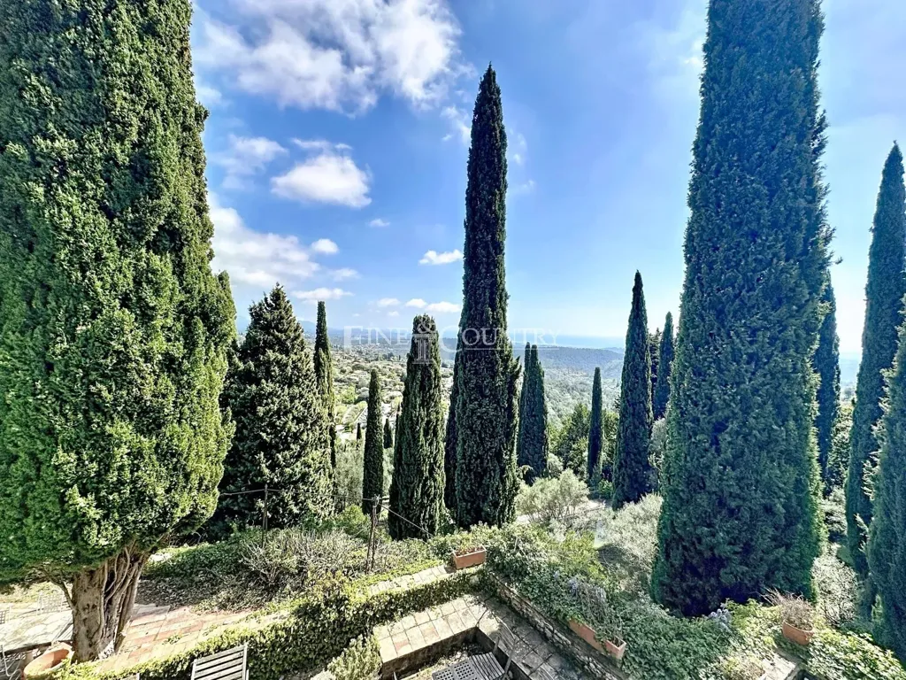 Giardino - Villa with Panoramic Views in Tourrettes Sur Loup
