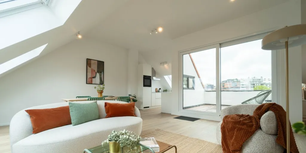 Elutuba - Duplex Apartment with River View in Gent