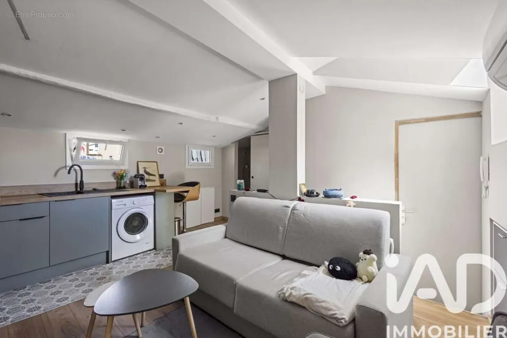 Köök - Studio with Sea View in Marseille 6th