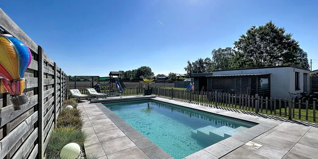 Piscine - Maison Familiale avec Piscine Chauffée à Hamont