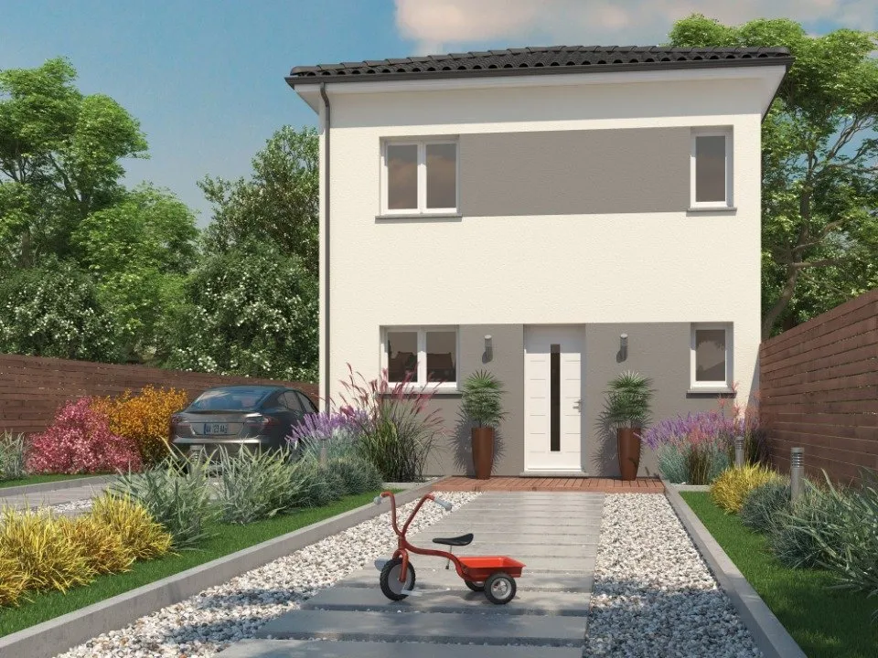 New Build Plot with Garden in Heugas
