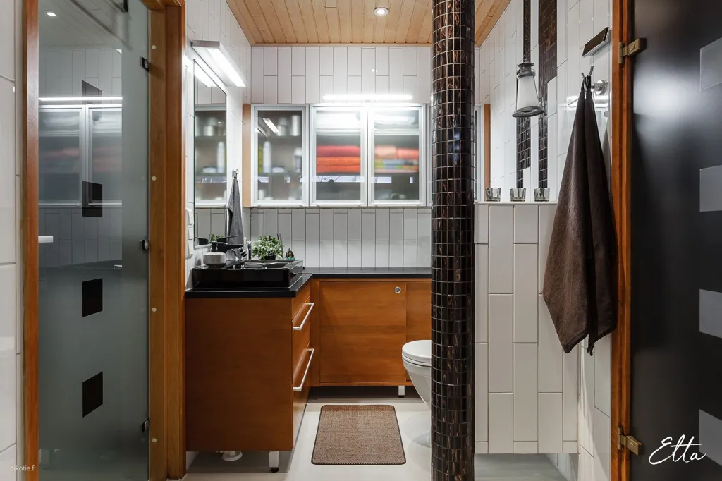 Salles de bain - Architectural House with Sea View in Naantali