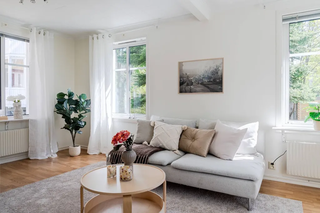 Soggiorno - Charming Cottage Flat with Terrace in Skellefteå