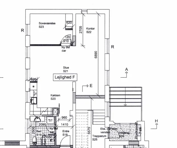 Plaan - Spacious Two-Bedroom Flat in Aalborg