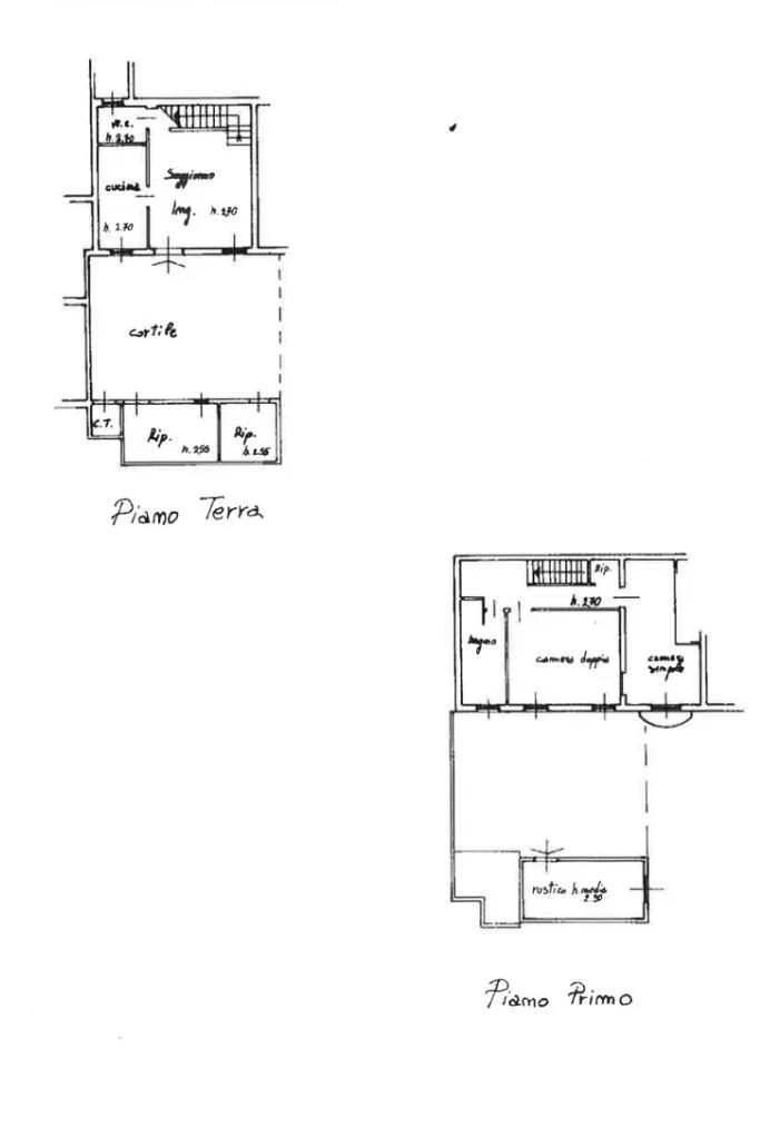 Plan - Independent House with Private Garden in Luzzara