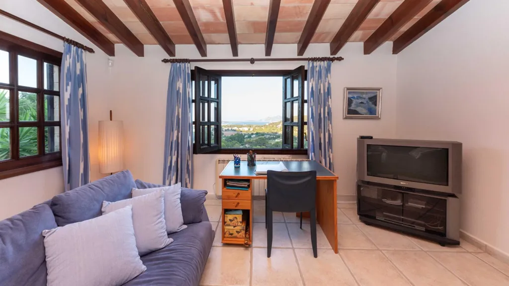 Soggiorno - Villa with Sea Views in Pollença
