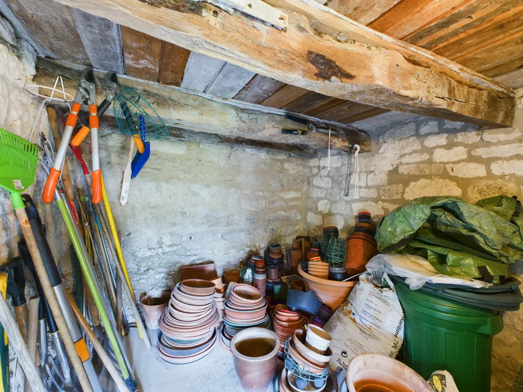 Buanderie - Maison en Pierre avec Piscine à Montaigu-de-Quercy