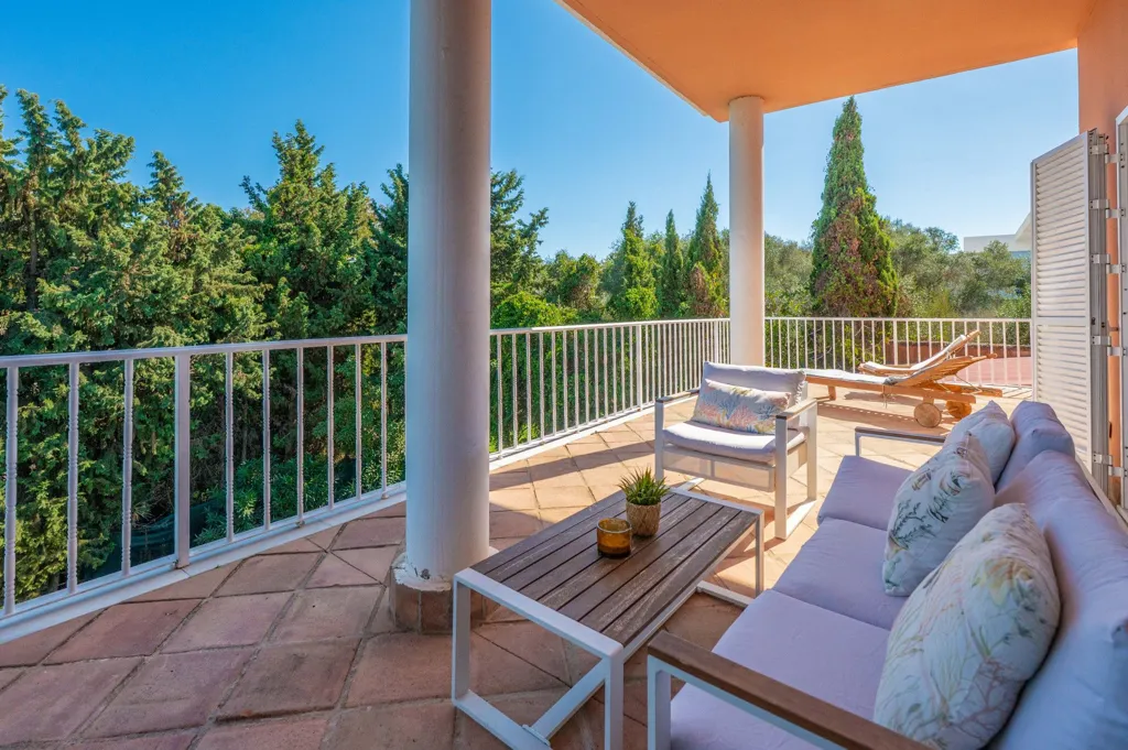 Terrace - Andalusian Villa with Pool in Sotogrande