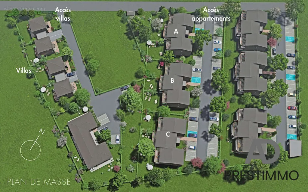 Plaan - New 3-Bed Flat with Terrace in Penta-Di-Casinca